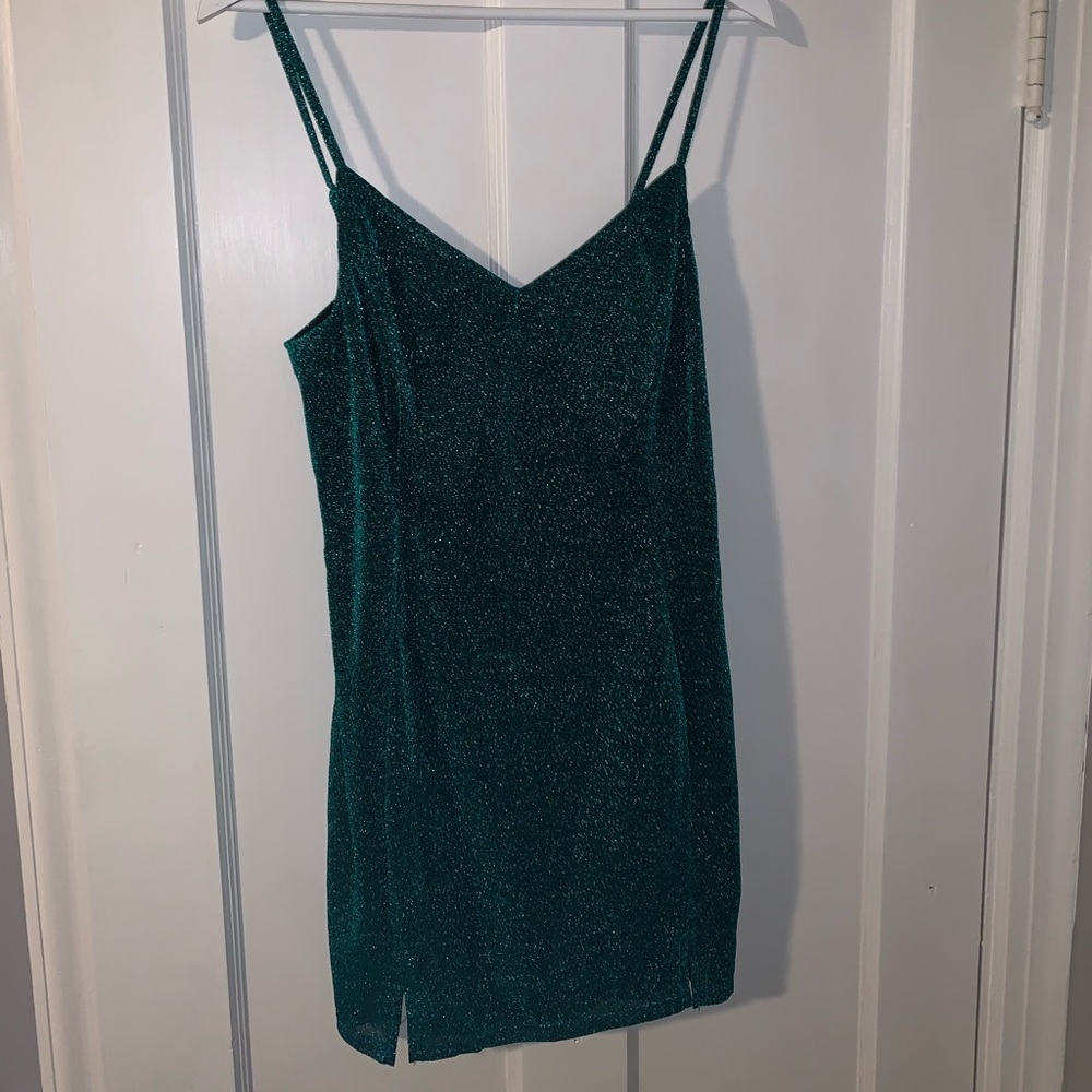 Green dress size large